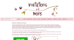 Desktop Screenshot of invitations-and-more.com