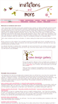Mobile Screenshot of invitations-and-more.com